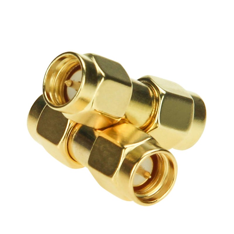 RFAdapter SMA 5 Pack SMA Male to Male Adapter Coupler Coaxial Connector for Antenna, Radio, WiFi - Image 3